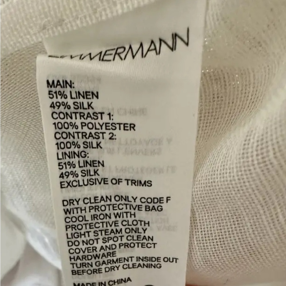 ZIMMERMAN long sleeve princess minidress - Picture 6 of 16